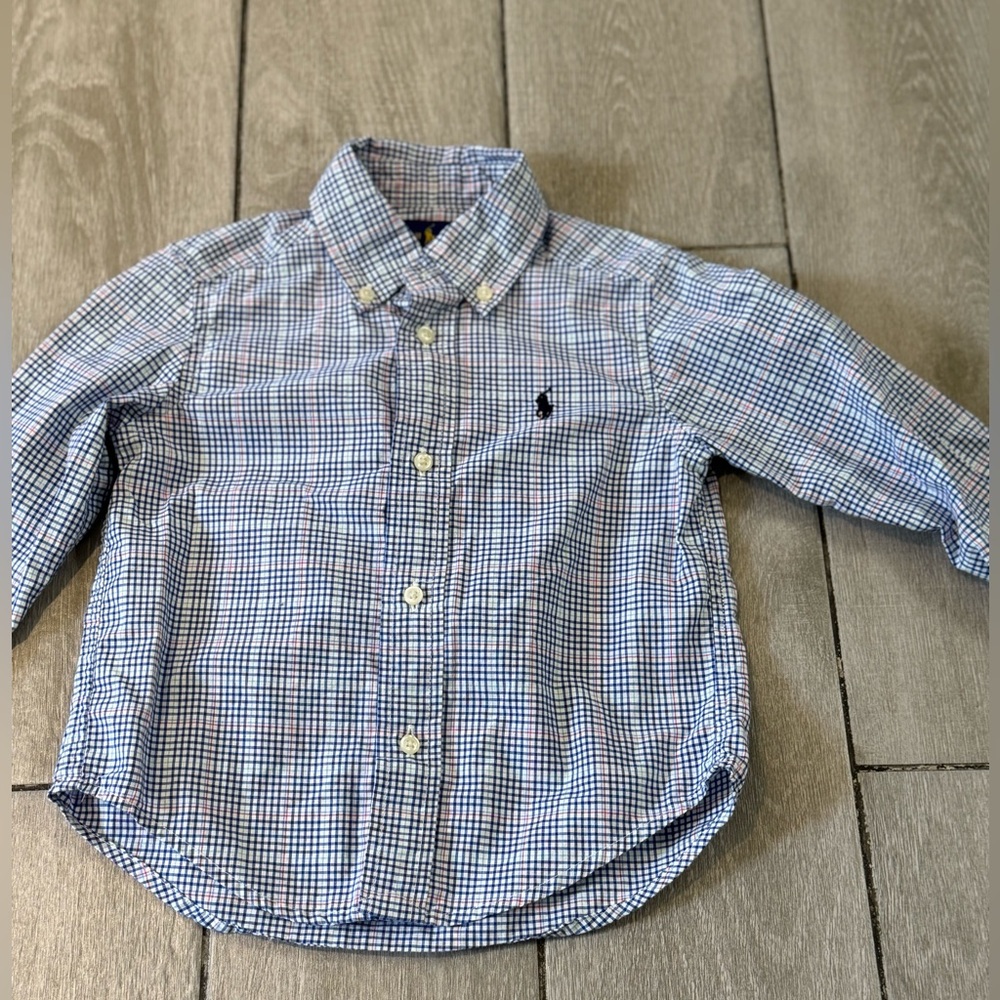 Polo Ralph Lauren Long sleeve Dress Shirt Size 2T